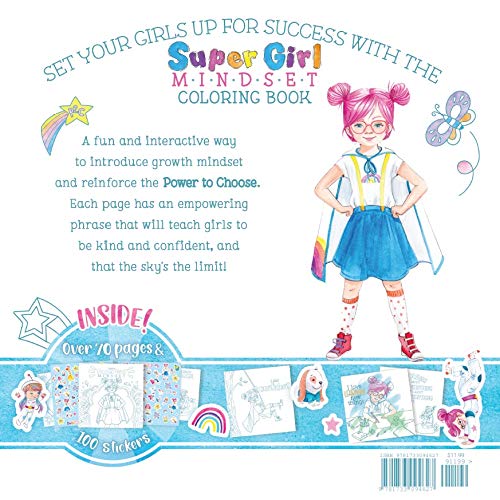 Super Girl Mindset - What Should Darla Do? Coloring Book