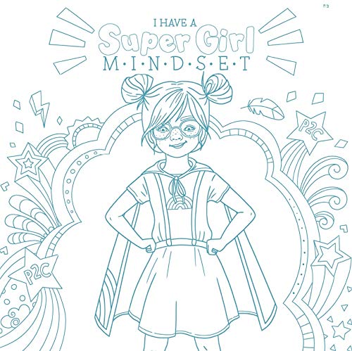 Super Girl Mindset - What Should Darla Do? Coloring Book